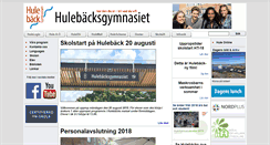 Desktop Screenshot of hule.harryda.se